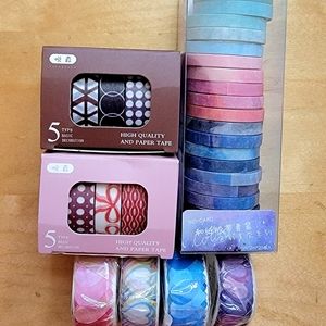 Washi Tape Bundle 34 Rolls
